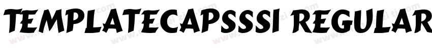 TemplateCapsSSi Regular字体转换